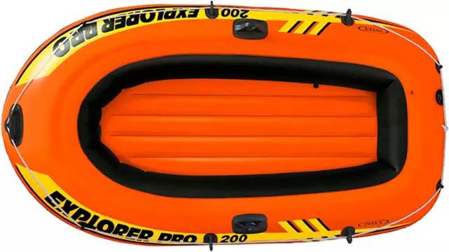 Explorer Pro Inflatable Boat, Boat Only, Two Person (196 X 102 X 33 Cm) 3