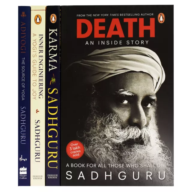 Sadhguru: Ein Yogi's Guide Sammlung 4 Bücher Set - Sachbücher - Taschenbuch