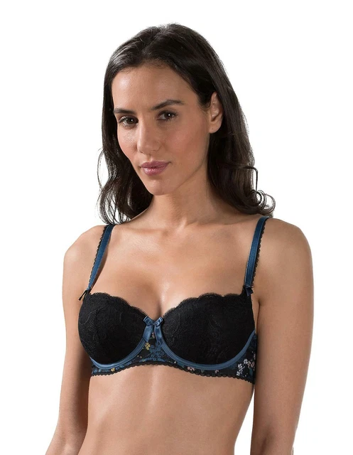 Soutien-gorge Aubade Wandering Love Corbeille 95G Noir - Neuf Avec étiquettes