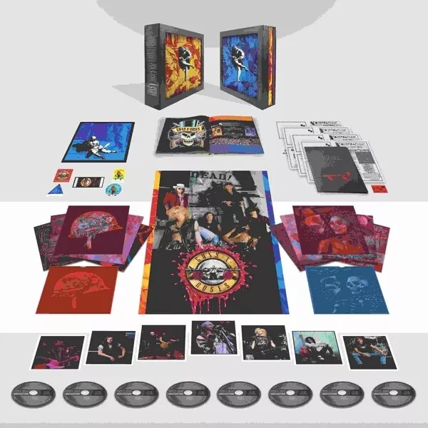 Guns N' Roses - Use Your Illusion (Ltd.super Deluxe 7Cd+Bd)  7 Cd+Blu-Ray New!