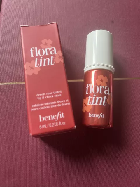 Benefit Flora Tint Lip & Cheek Stain Desert Rose 6ml.  BNIB 💋