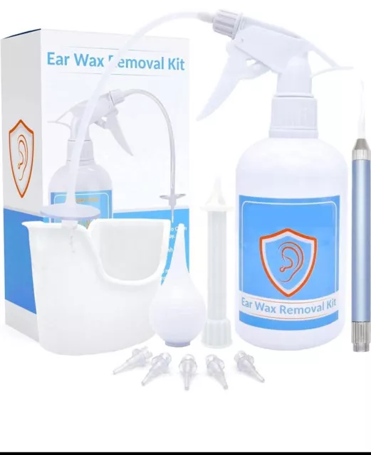 Ear Cleaning Kit Ear Wax Removal Tool Safe Ear Irrigation Kit Ear Flush Kit