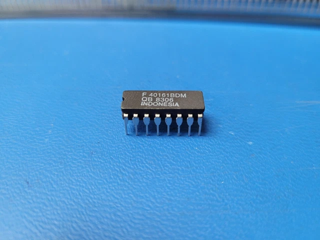 (1 PC) 40161BDMQB FSC Binary Counter Synchronous Up Direction CMOS CDIP16