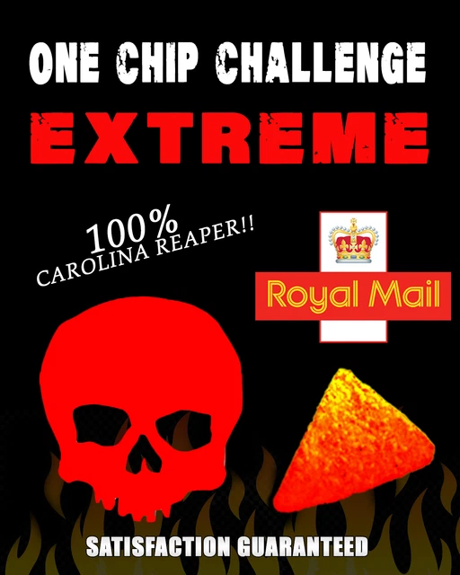 ONE CHIP CHALLENGE. Worlds Hottest Chilli Chip 🔥🔥🔥 £5.20 PicClick UK