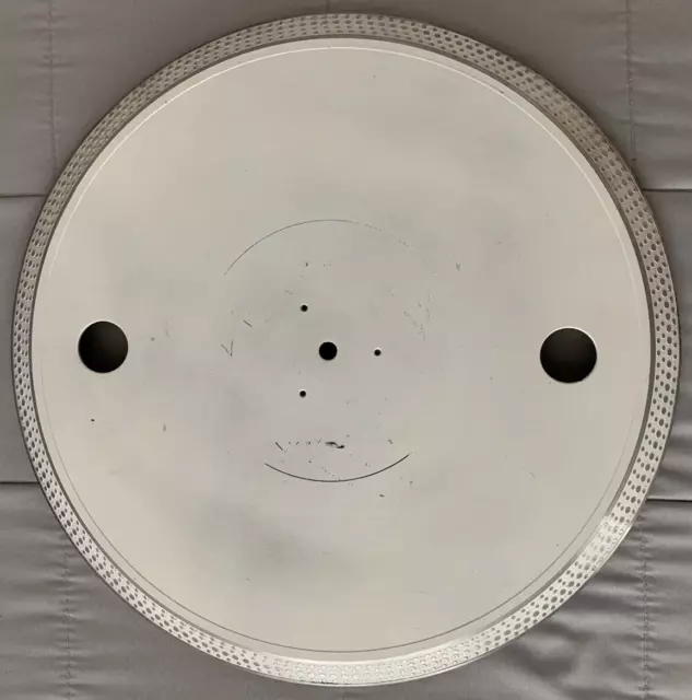 Technics SL-1200MK2 - SL-1210MK2 Turntable Platter (Fair Condition) 100% WORKING