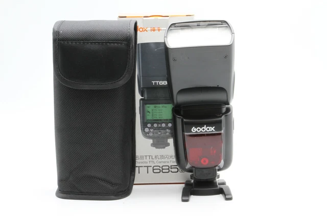 USED Godox TT685S Flash for Sony Cameras (#20D00073117CM)