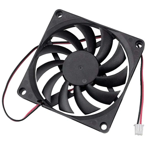 80x80x10mm DC 12V Brushless Cooling Fan Silent For Computer CPU Cooling Fans