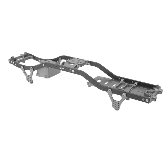 Wheel Base Frame RC CHASSIS FRAME Carbon Fiber Wheelbase Suspension Frame Beam Accessory ...