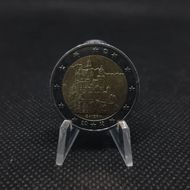 Alemania 2€ cc Castillo de Neuschwanstein 2012 | Numismatica Visual