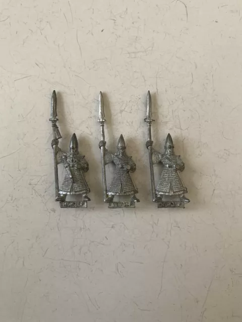 High Elf Spearmen x3 Elves Warhammer Fantasy Games Workshop Classic Metal OOP