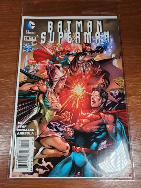 Batman Superman #19 (New 52 DC Comics) 1st Print NM/ M Bagged/ Boarded