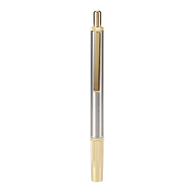 Stainless Steel Slight Pain Blood Lancing Pen Cupping Acupuncture Massage HG5