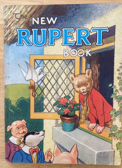 Rupert Bear Annual 1946 Inscribed Not Price clipped  Sound VG