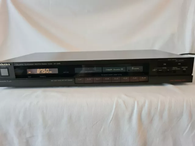 Technics, Quartz Synthesizer Stereo Tuner, ST-G40