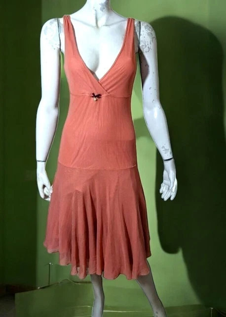 Ensemble deux-pièces robe Simona Barbieri avec cache- cœur. - Catawiki
