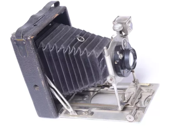 ✅ Dr. Krugener Trix Simple Model 9X12 Flat Bed Camera W/Rapid Aplanat Lens