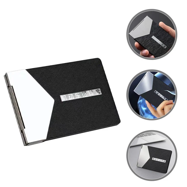 Protege Carte De Credit Social Security Card Protector Id Card Holder  6-Pack Card Protectors - Clear Sleeves For Social Security, Medicare &  License Cards (3.8x2.32in) Credit Card Holder Card Sleeve Plastic Card