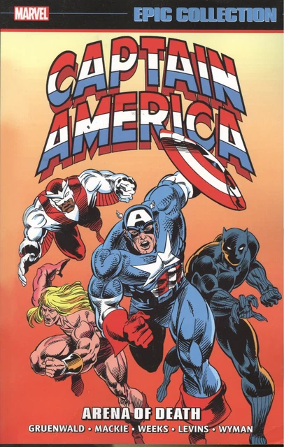 Captain America Epic Collection: Arena Of Death Trade Paperback Vf/Nm Marvel Hoh