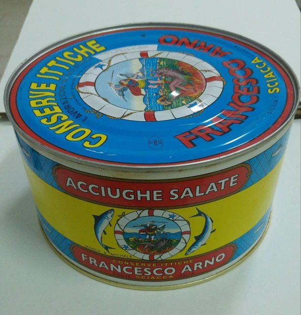Alici salate Arno 850 gr. Alta qualità