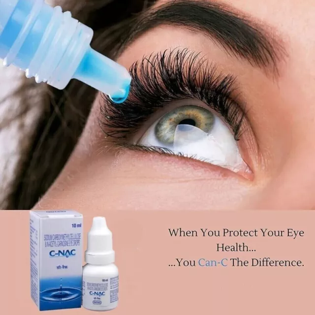 C-NAC-Augentropfen heilen Katarakt, Carnosin, NAC-Glaukom, BrightC Clarity