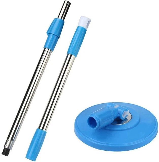 Spin Mop Heads,Spin Mop Pole Handle for Floor 360 Degrees Rotating Cleaning Tool