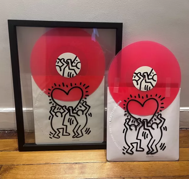 Keith Haring Art Cover / Elton John Vinyl / Limited Edition / Nm-Vg+