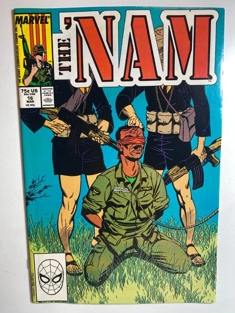 Marvel Comics The 'Nam Vol.1 #16 (1988) Nm Comic