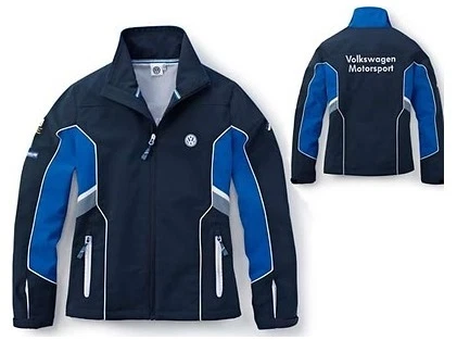 WOMEN S BLUE GREY Soft Shell Jacket Coat Genuine Vw Motorsport R Collection 17.99 PicClick UK