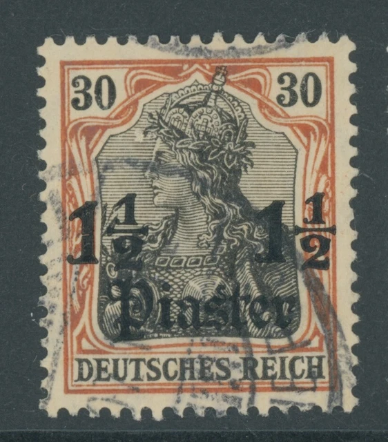 DP Türkei Mi. Nr. 40 PF I gestempelt LUXUS Fotoattest Jäschke BPP ca. 4.500 Euro
