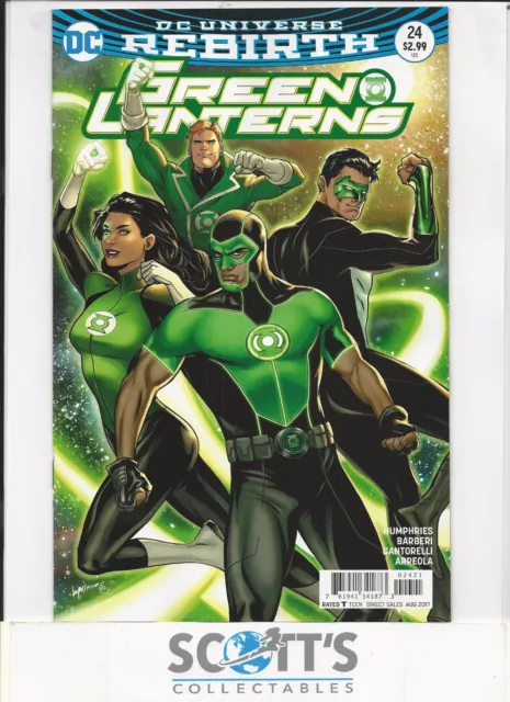 Green Lanterns  #24  New  (Variant) Freepost