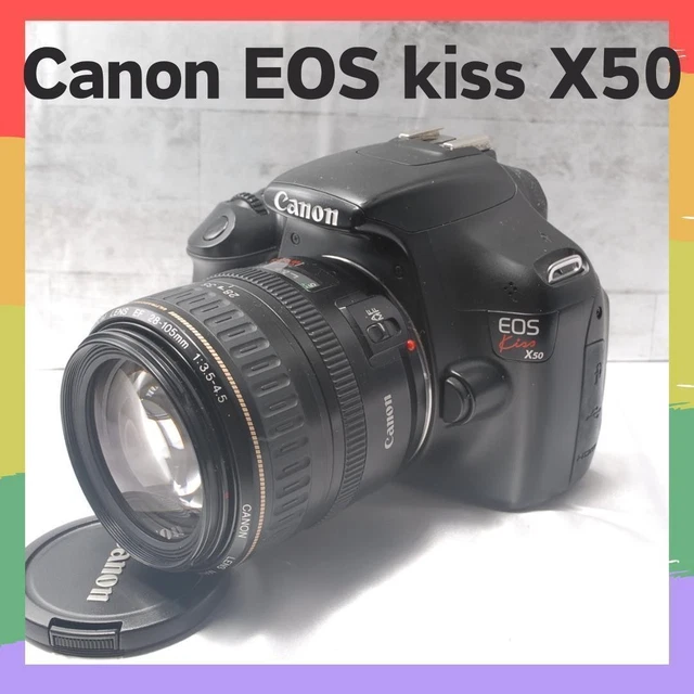 CANON EOS KISS X50 Double Lens Kit EF-S 18-55mm SIGMAZOOM 28