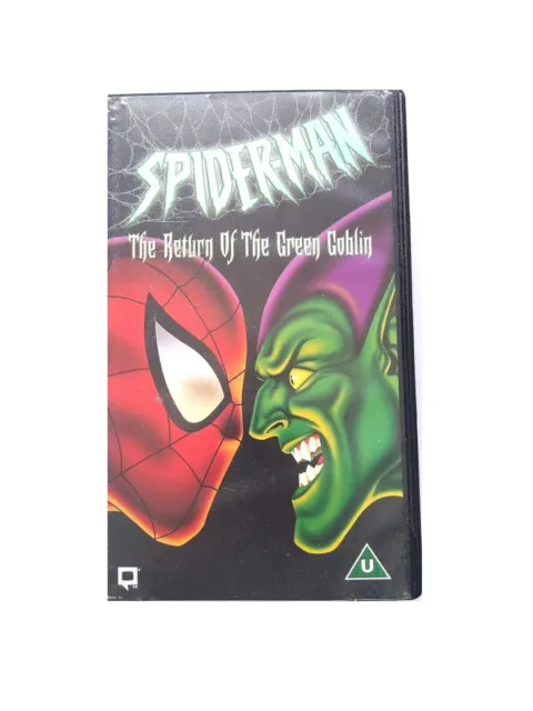 Spiderman The Return Of The Green Goblin VHS Video Tape