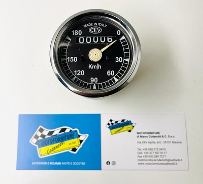 Conta km Ducati Scrambler e motocicli vari anni '70 "Replica Cev " Speedometer 