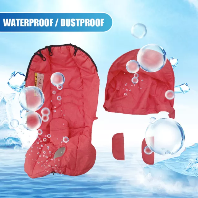 Cubierta para sombrilla con dosel para cochecito de asiento de coche 4 en 1 para Doona FooFoo (rosa)