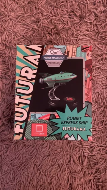 Futurama Planet Express Ship QMX Mini Masters Vehicles - Lootcrate Exclusive