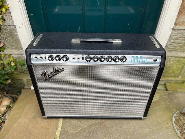 Fender Vibrolux Reverb Drip Edge 1968 - Silverface