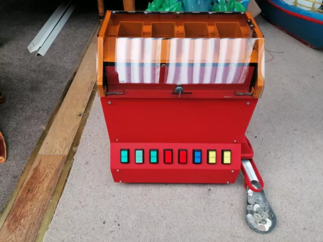 coin change machine Arcade 2p 10p 20p and£1  vending multiple.coins