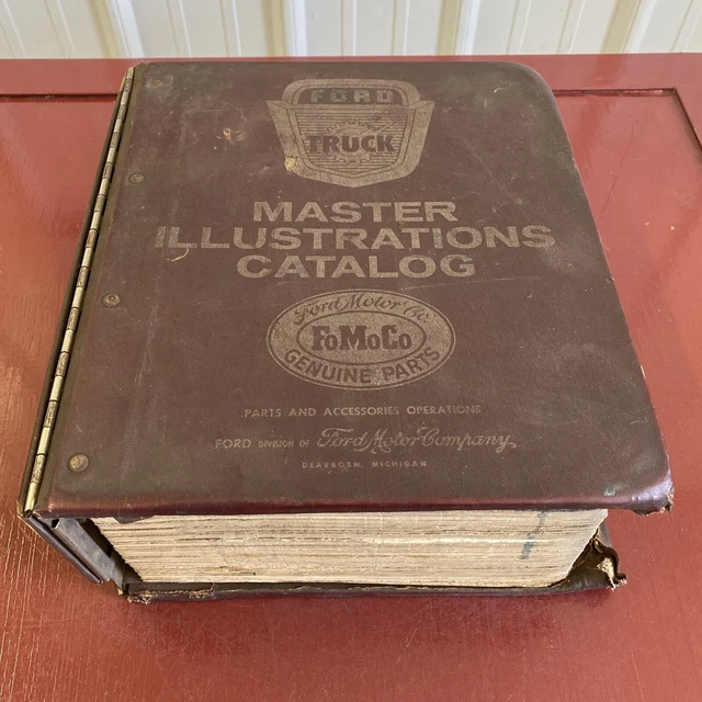 FORD TRUCK MASTER Illustration Catalog 1957 - 1969 Vintage 1958 1959