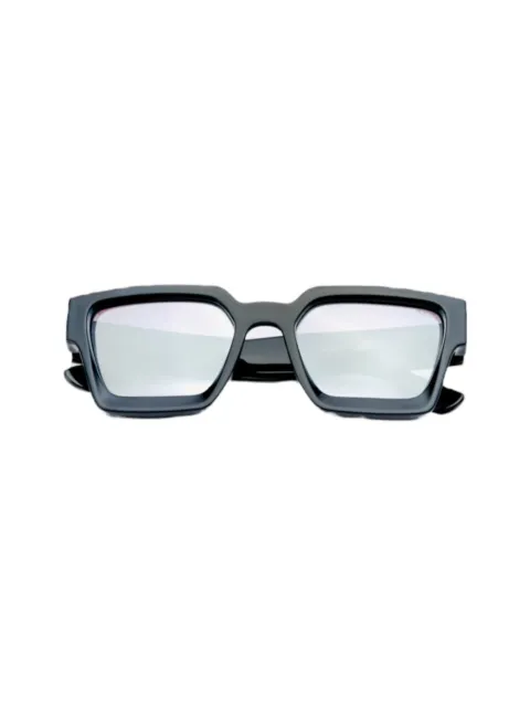 nuovi occhiali da sole brand SARAGHINA model DAMIAN 115LLA nero lucido argento