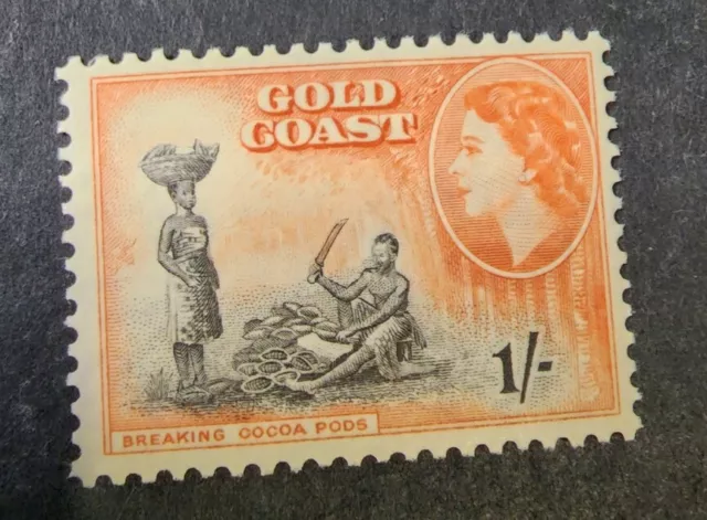 Gold Coast QEII 1952 . 1/s  Mint Hinged   G11