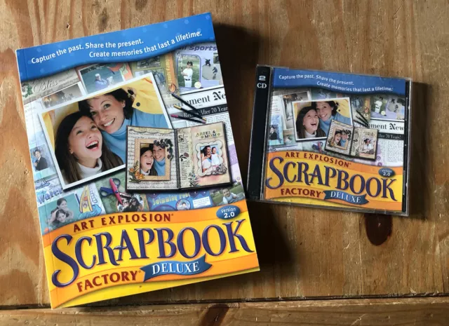 Art Explosion Scrapbook Factory 2 Cds
