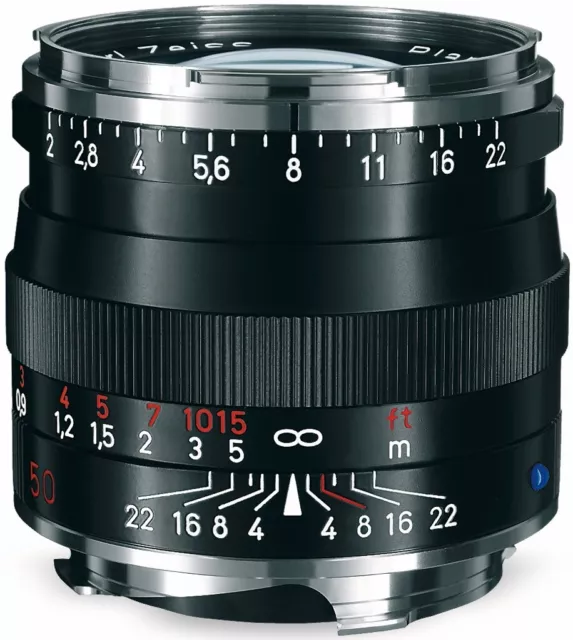 ZEISS ZM 50mm 2,0 Planar T* Leica M schwarz