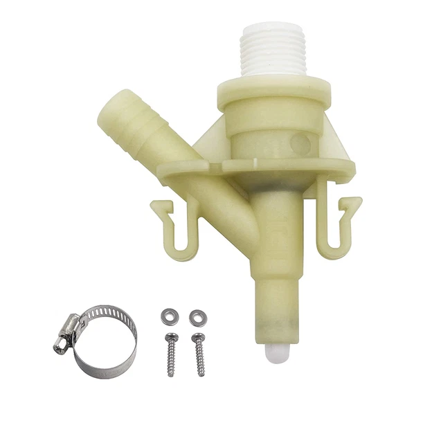 UPGRADED DOMETIC PEDAL Flush Toilet Water Valve RV Part 385311641 300