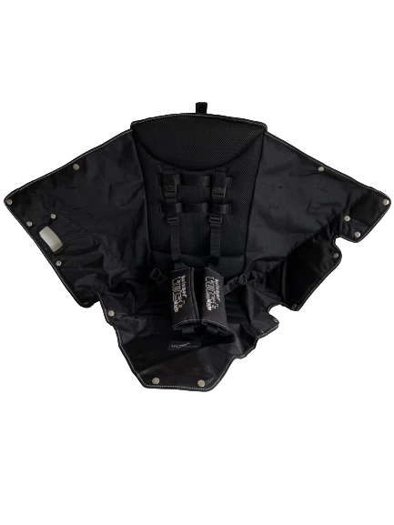 TFK Twinner Twist Duo Replacement Part Sportaufsatz Seat With Canopy New Black
