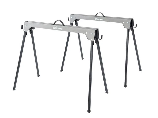 Evolution EVLTRESTLES Métal Pliable Chevalet Plate-Forme (Paquet Double)
