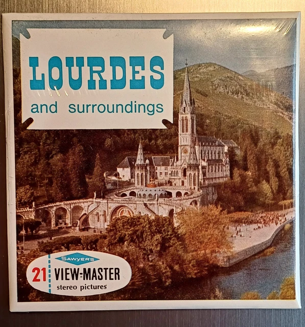 View Master  Lourdes And Sorroundings    C  184  E    In     Inglese    Sealed