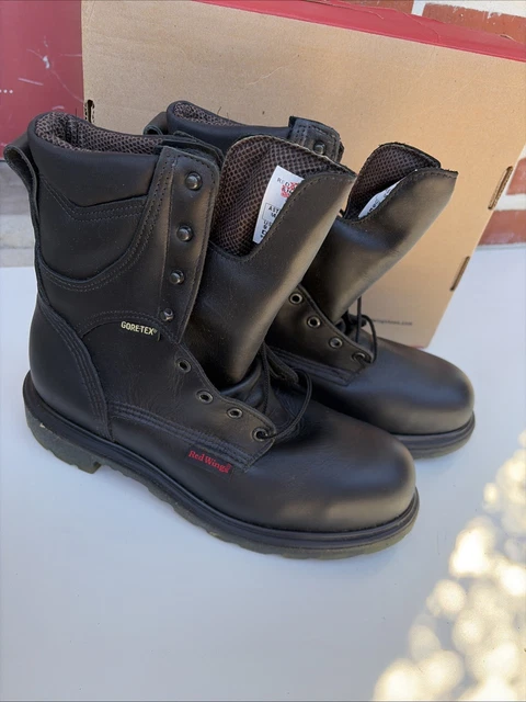 RED WING GORE-TEX Boots 2426 (NIB, Black, 9D) £181.39 - PicClick UK