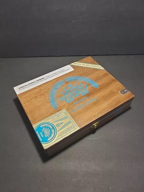 H Upmann Empty Wooden Cigar Box 9.5x7x2