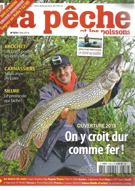 Magazine La Pêche Et Les Poissons N°722 – Juillet 2005 – Les Leurres Qui Marchent