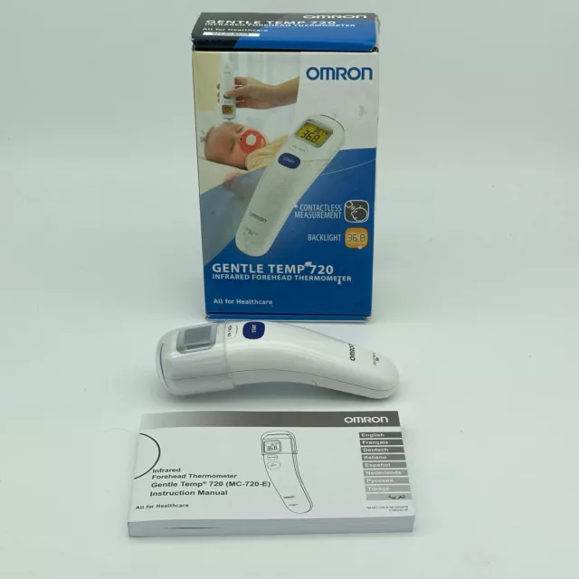 OMRON Gentle Temp 720, digitales kontaktloses Fieberthermometer für Babys